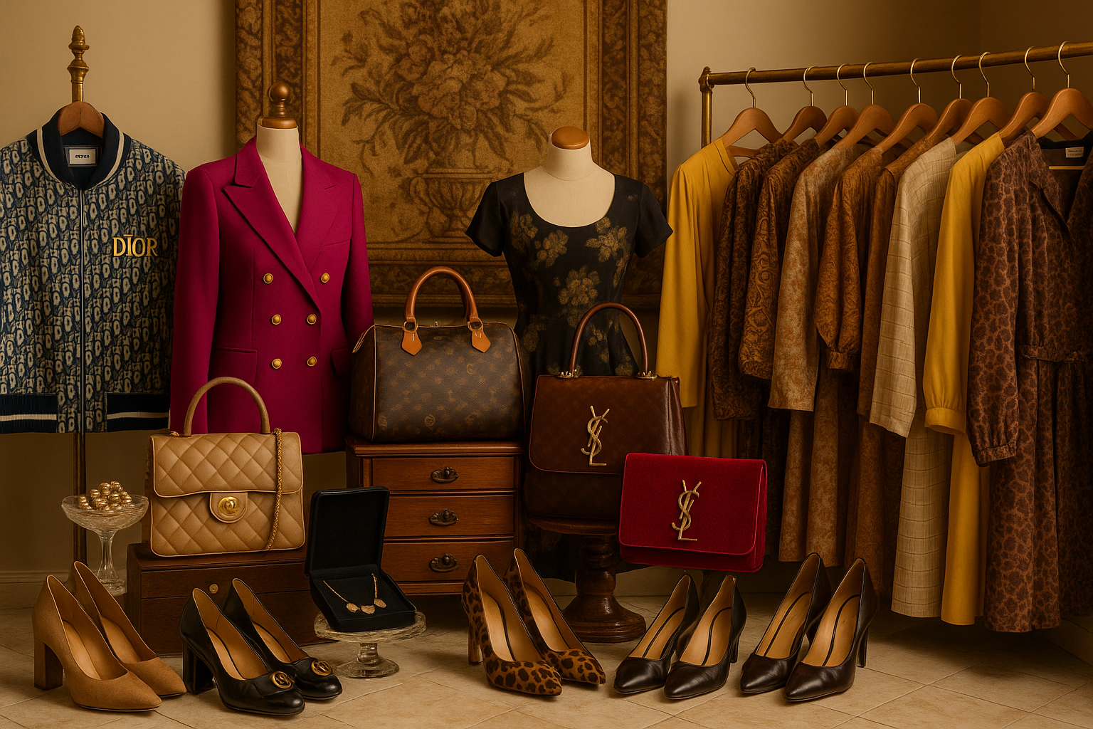 A collection of pristine and exceptionally rare clothes from 70s to now.